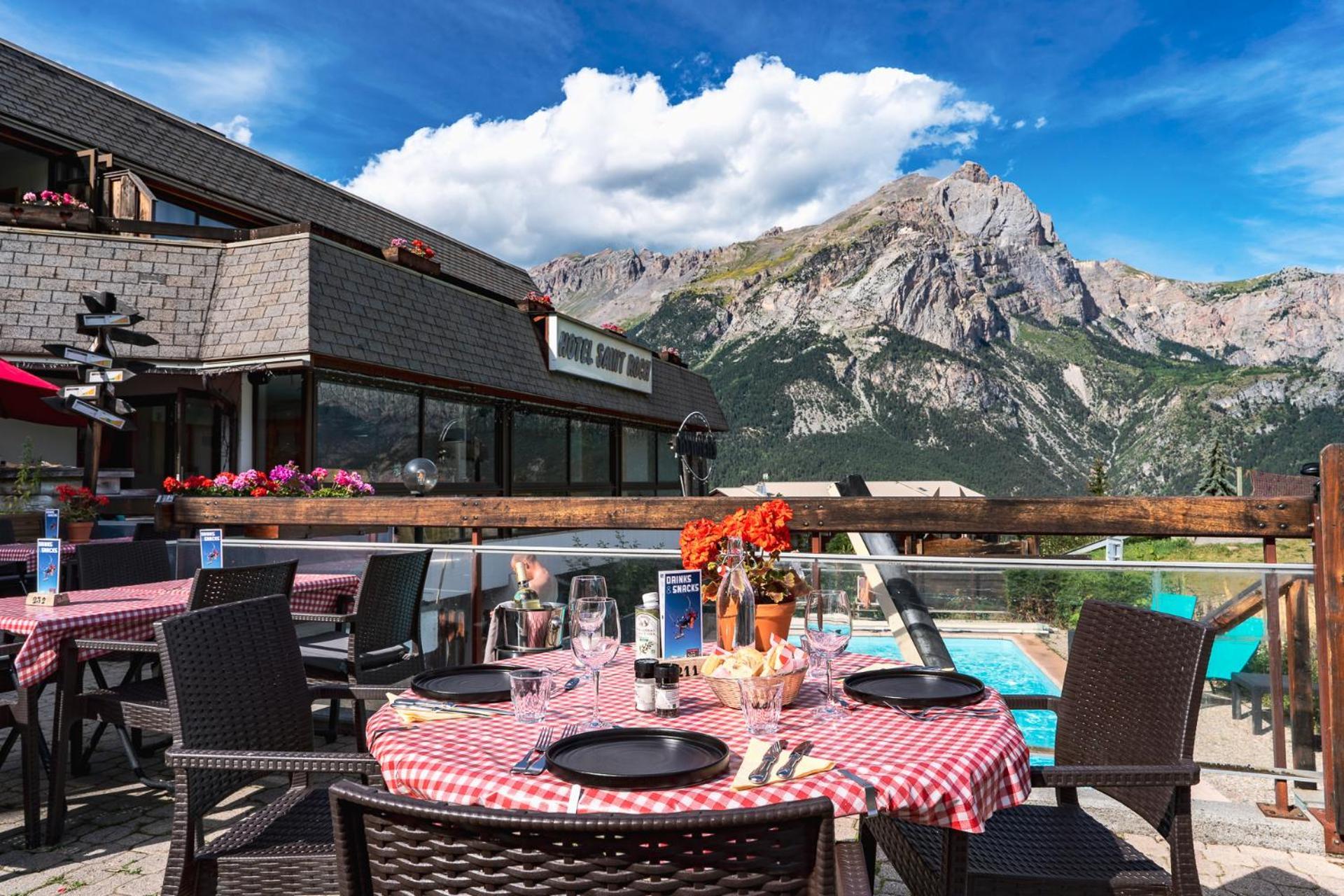 Hotel Restaurant Saint Roch Puy-Saint-Vincent Eksteriør billede